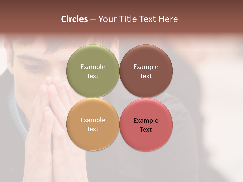 Man Pair People PowerPoint Template