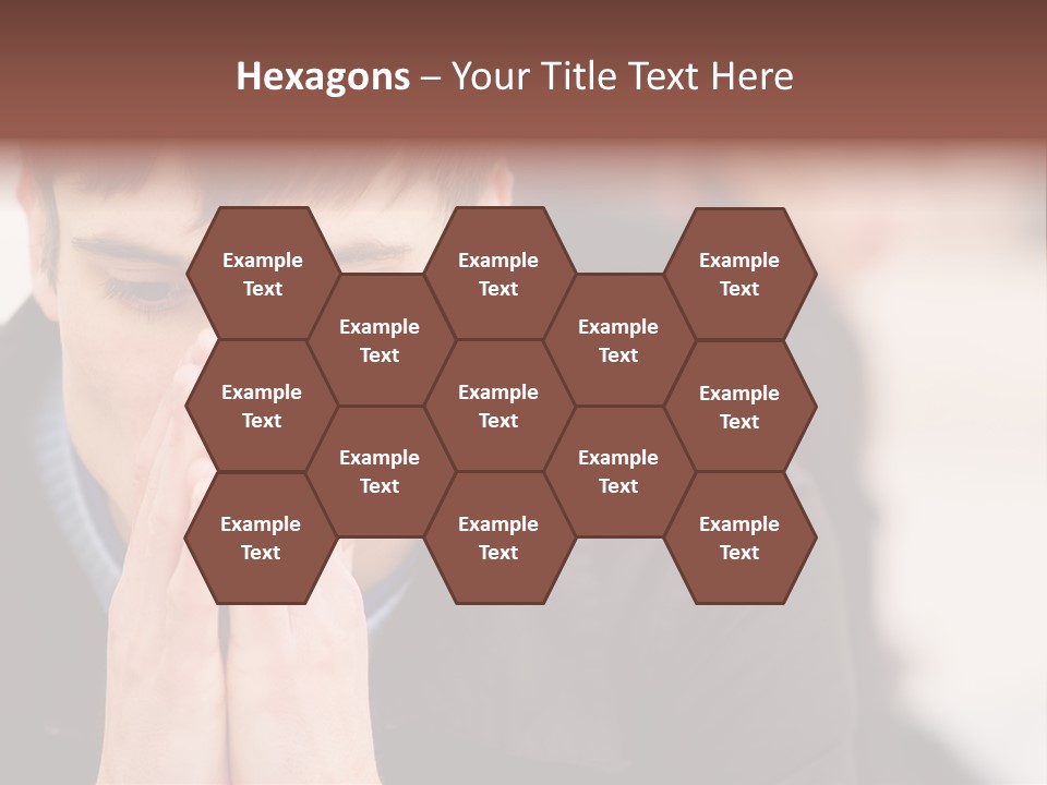 Man Pair People PowerPoint Template