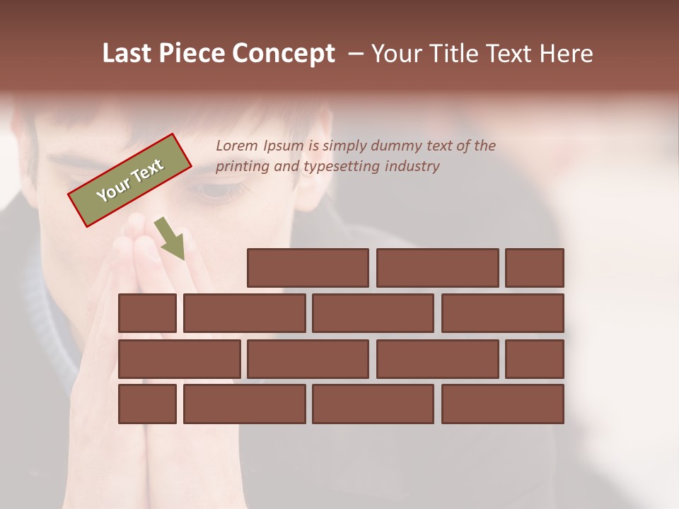 Man Pair People PowerPoint Template