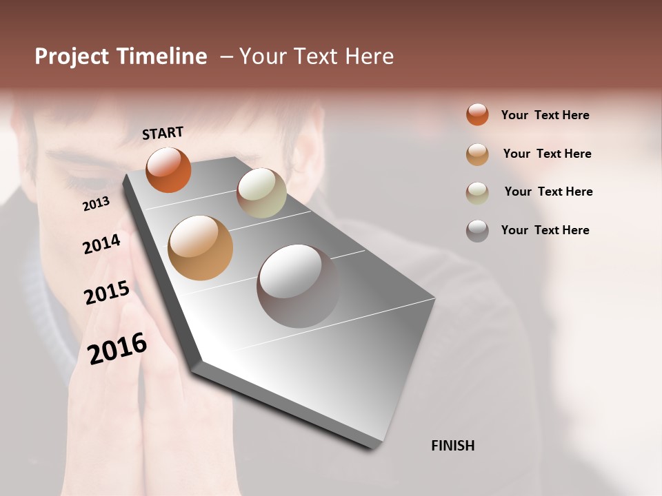 Man Pair People PowerPoint Template