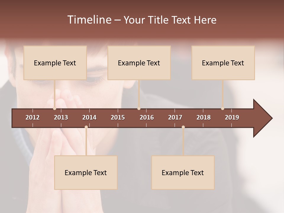 Man Pair People PowerPoint Template