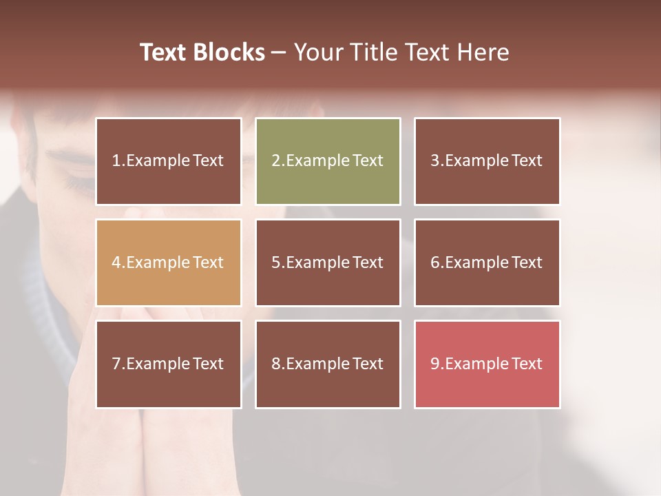 Man Pair People PowerPoint Template