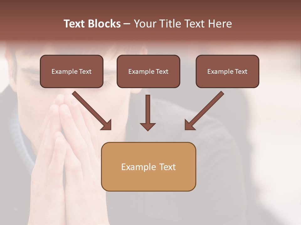 Man Pair People PowerPoint Template