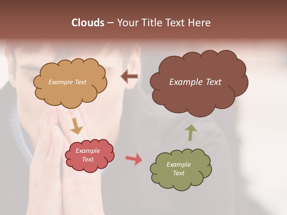 Man Pair People PowerPoint Template