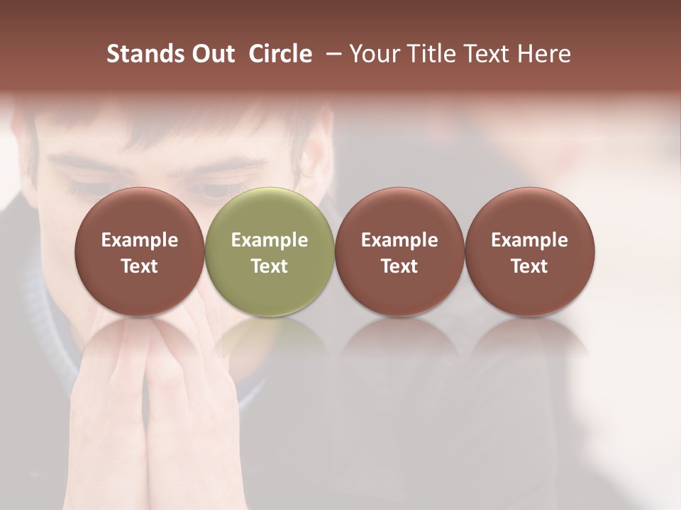 Man Pair People PowerPoint Template