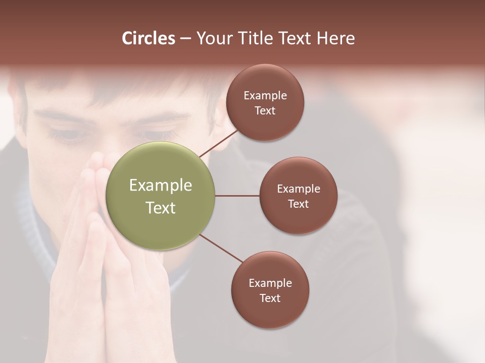 Man Pair People PowerPoint Template