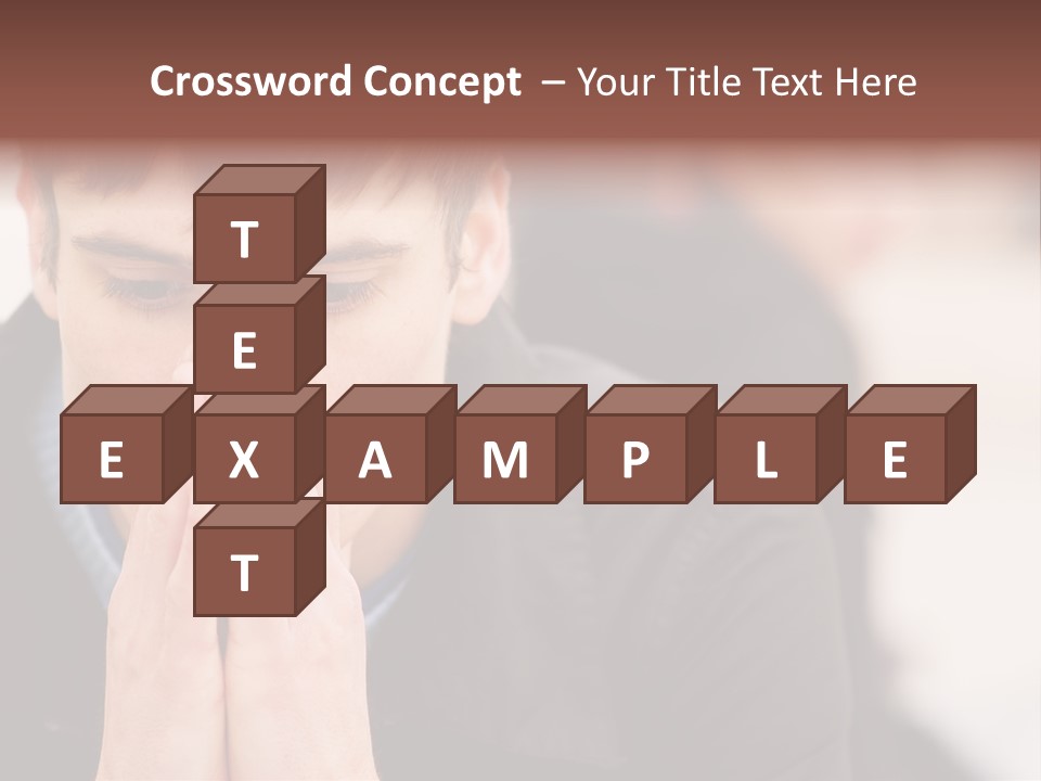 Man Pair People PowerPoint Template