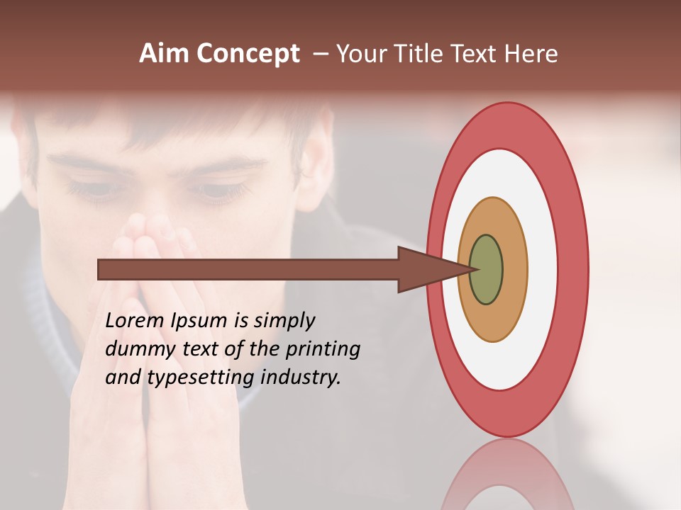 Man Pair People PowerPoint Template