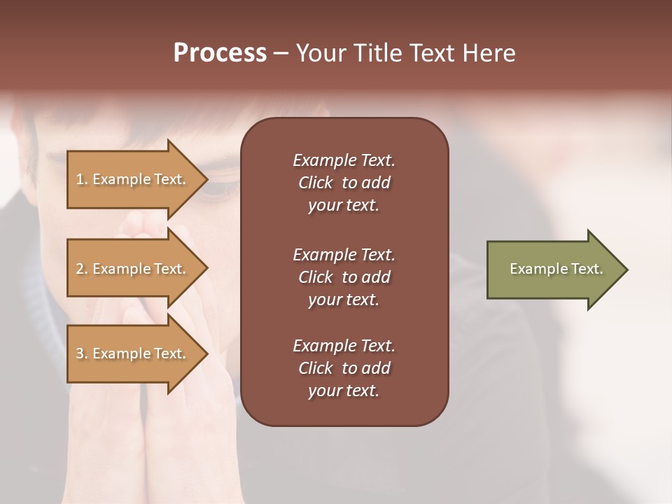 Man Pair People PowerPoint Template