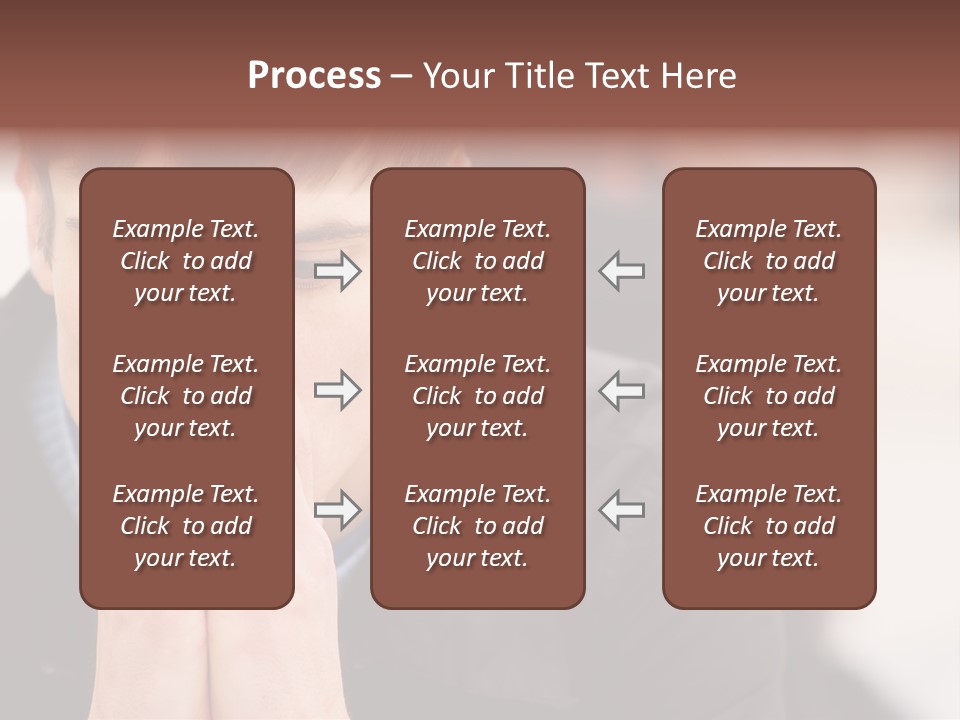 Man Pair People PowerPoint Template
