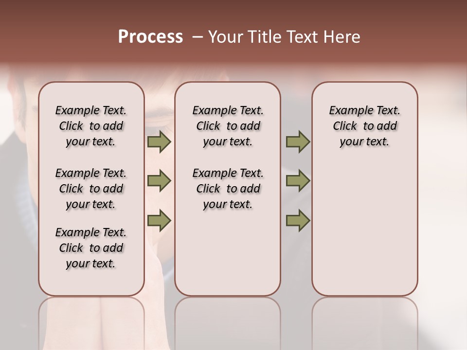 Man Pair People PowerPoint Template