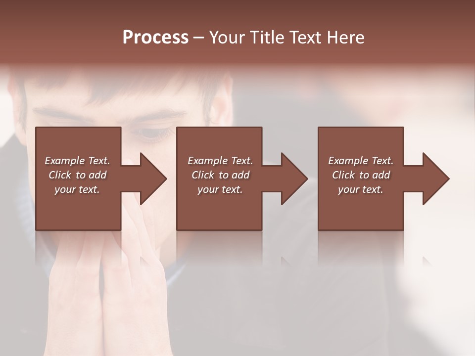 Man Pair People PowerPoint Template