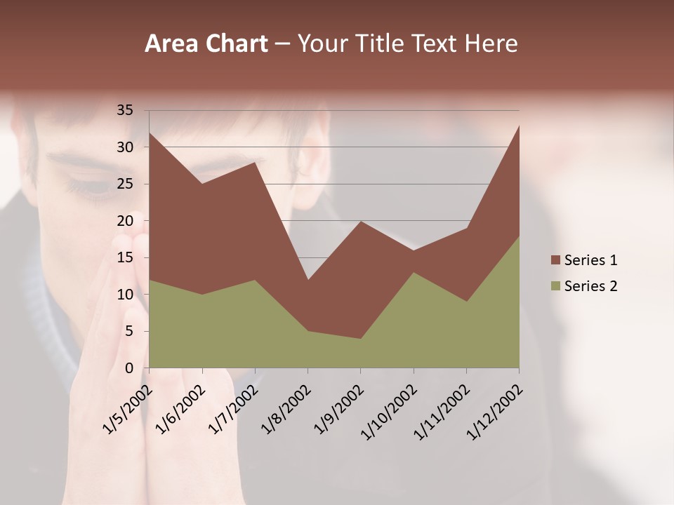 Man Pair People PowerPoint Template