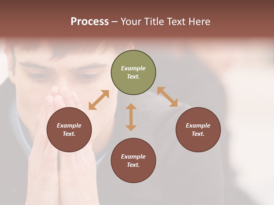 Man Pair People PowerPoint Template