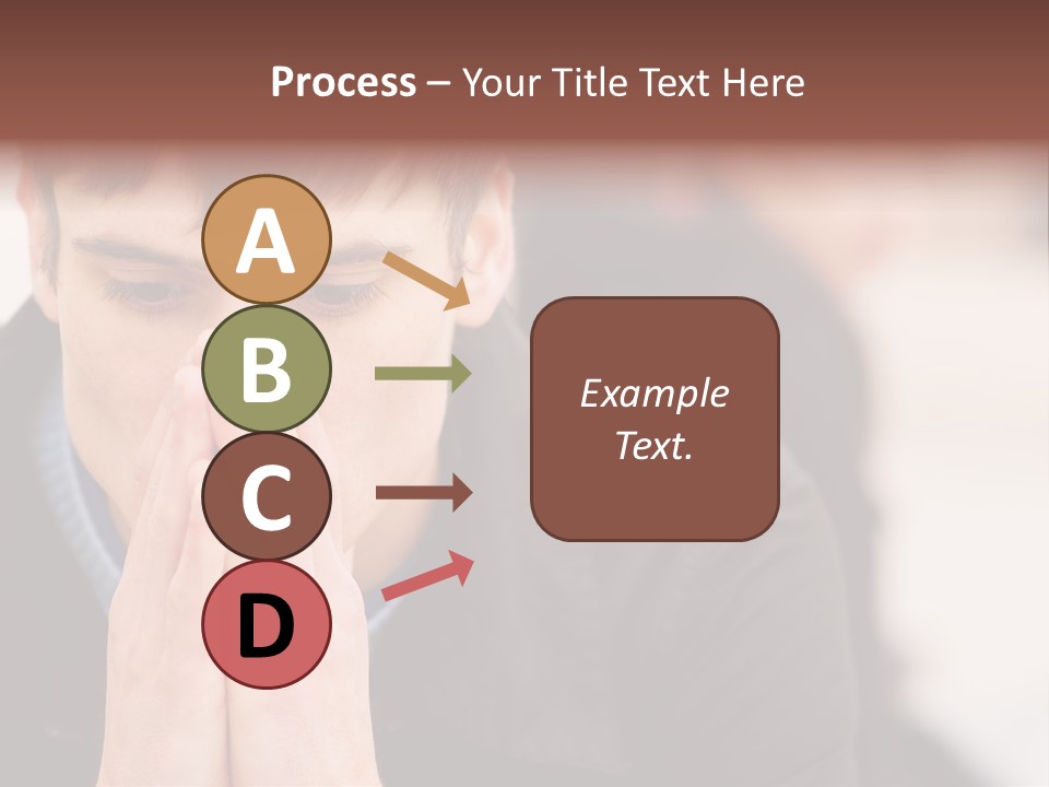 Man Pair People PowerPoint Template