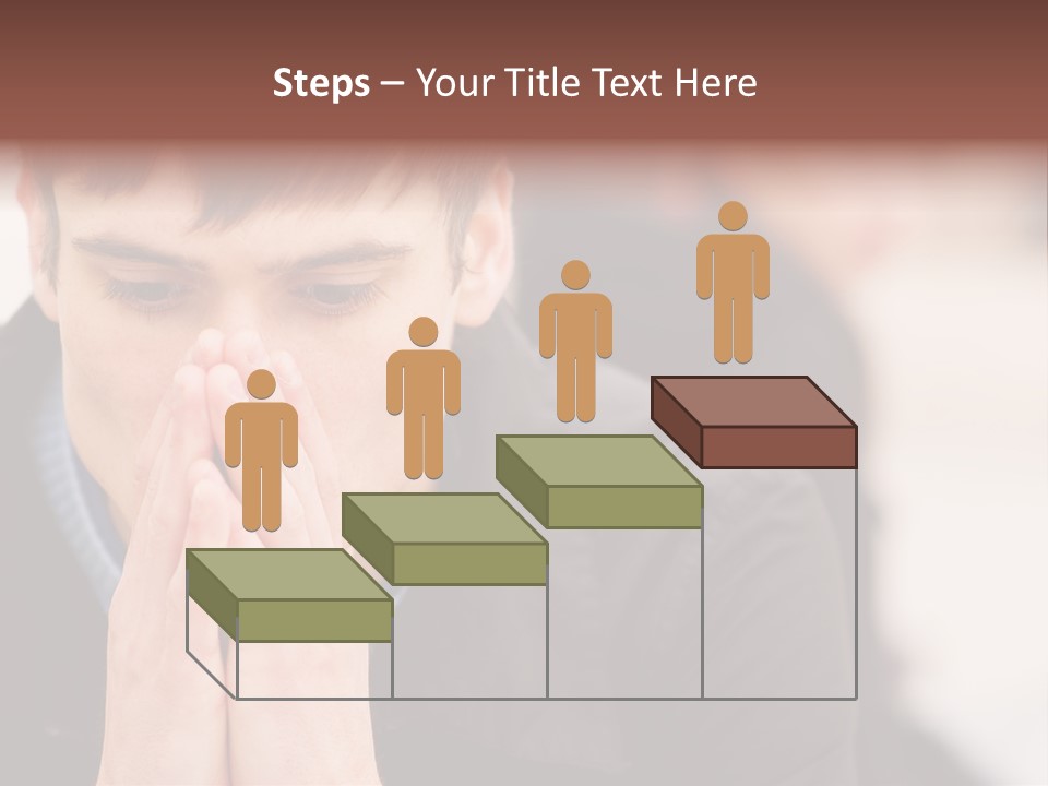 Man Pair People PowerPoint Template