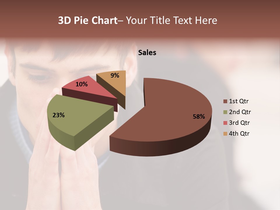 Man Pair People PowerPoint Template