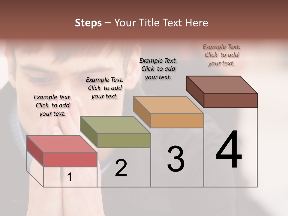 Man Pair People PowerPoint Template