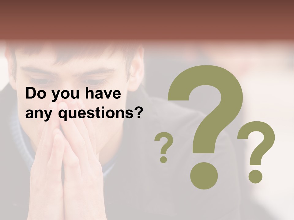 Man Pair People PowerPoint Template