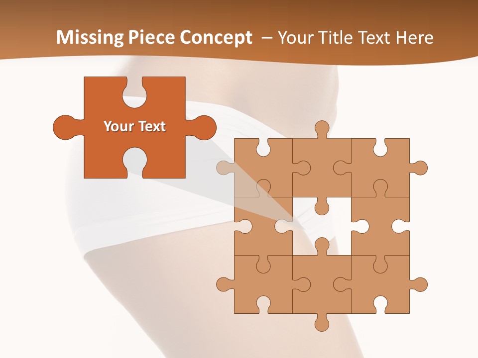 Short Young Panties PowerPoint Template