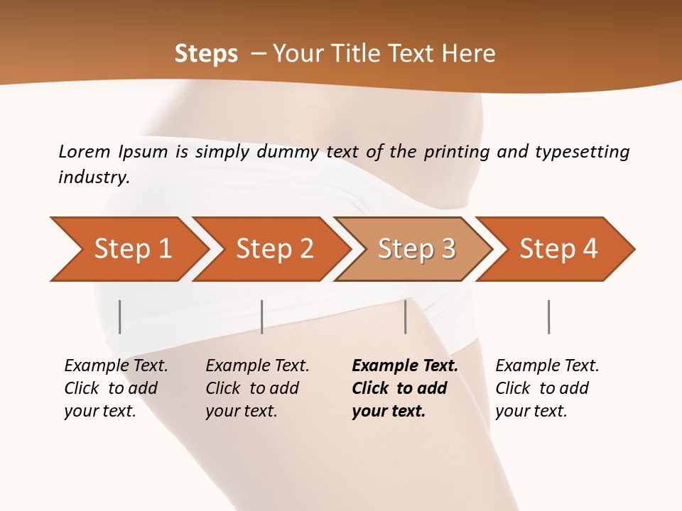 Short Young Panties PowerPoint Template