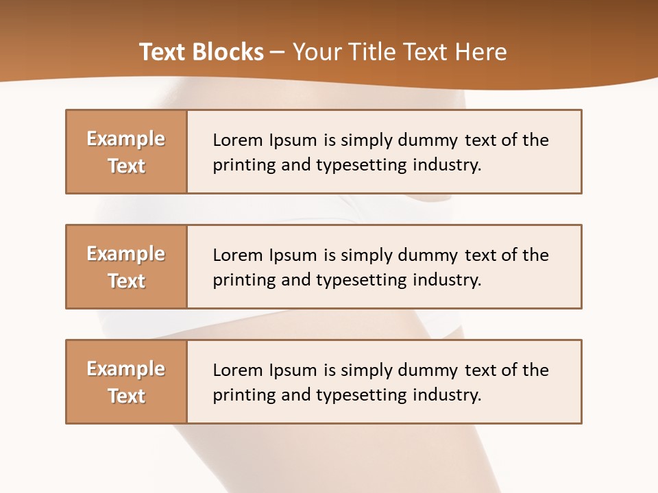 Short Young Panties PowerPoint Template