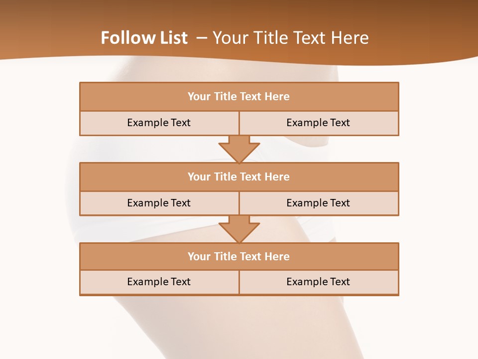 Short Young Panties PowerPoint Template