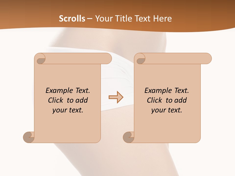 Short Young Panties PowerPoint Template