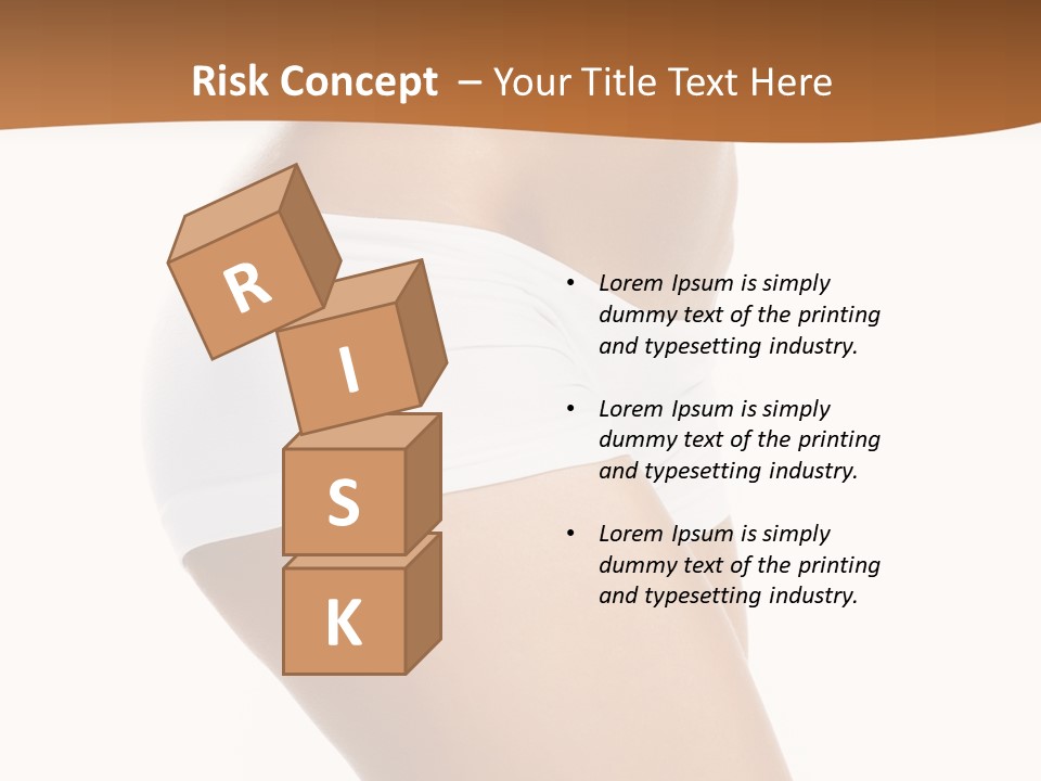 Short Young Panties PowerPoint Template