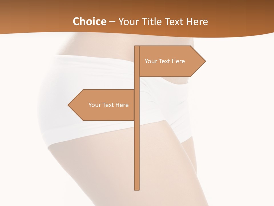 Short Young Panties PowerPoint Template