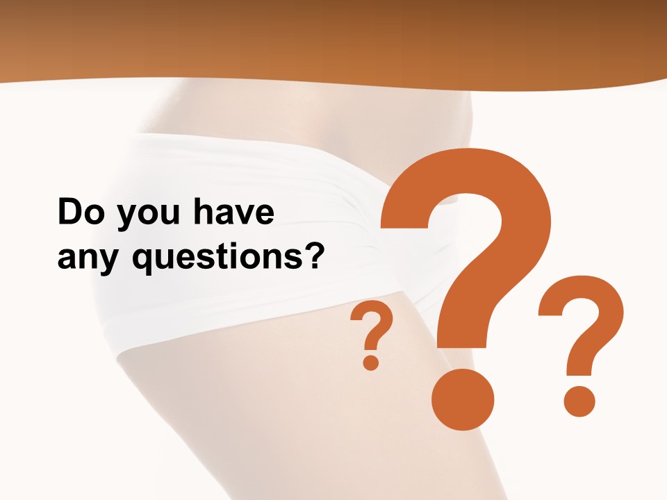 Short Young Panties PowerPoint Template