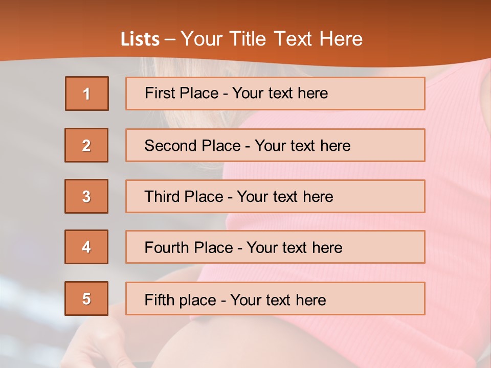 Slim Happy Smile PowerPoint Template