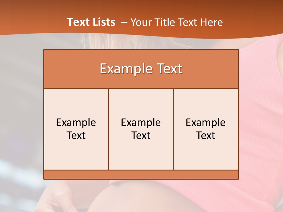 Slim Happy Smile PowerPoint Template