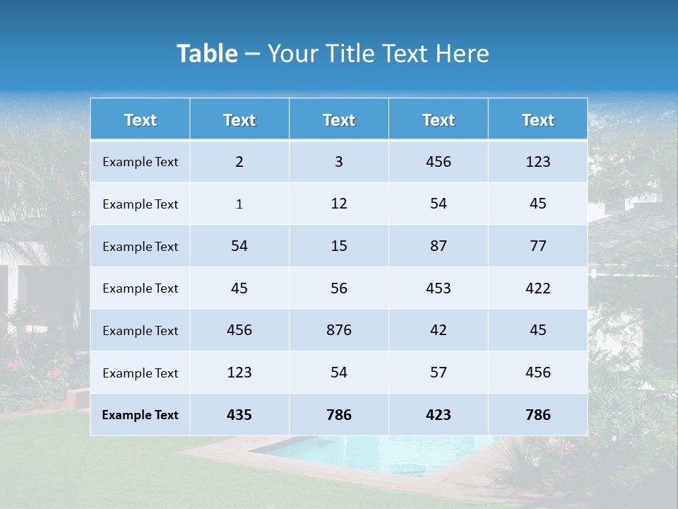 Accommodation Stairs Two PowerPoint Template