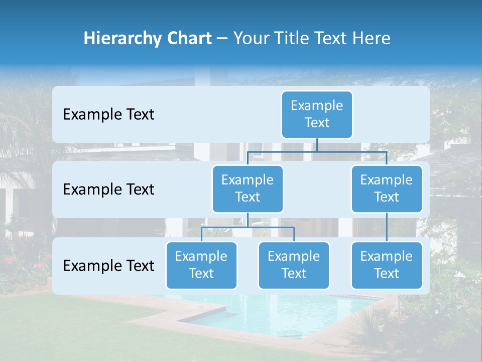 Accommodation Stairs Two PowerPoint Template