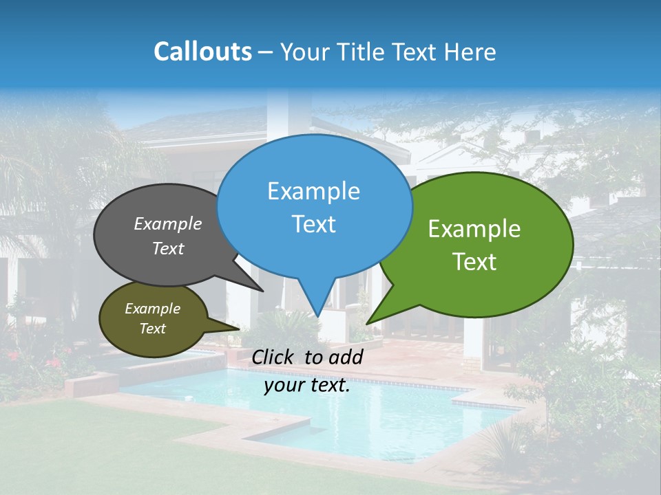 Accommodation Stairs Two PowerPoint Template