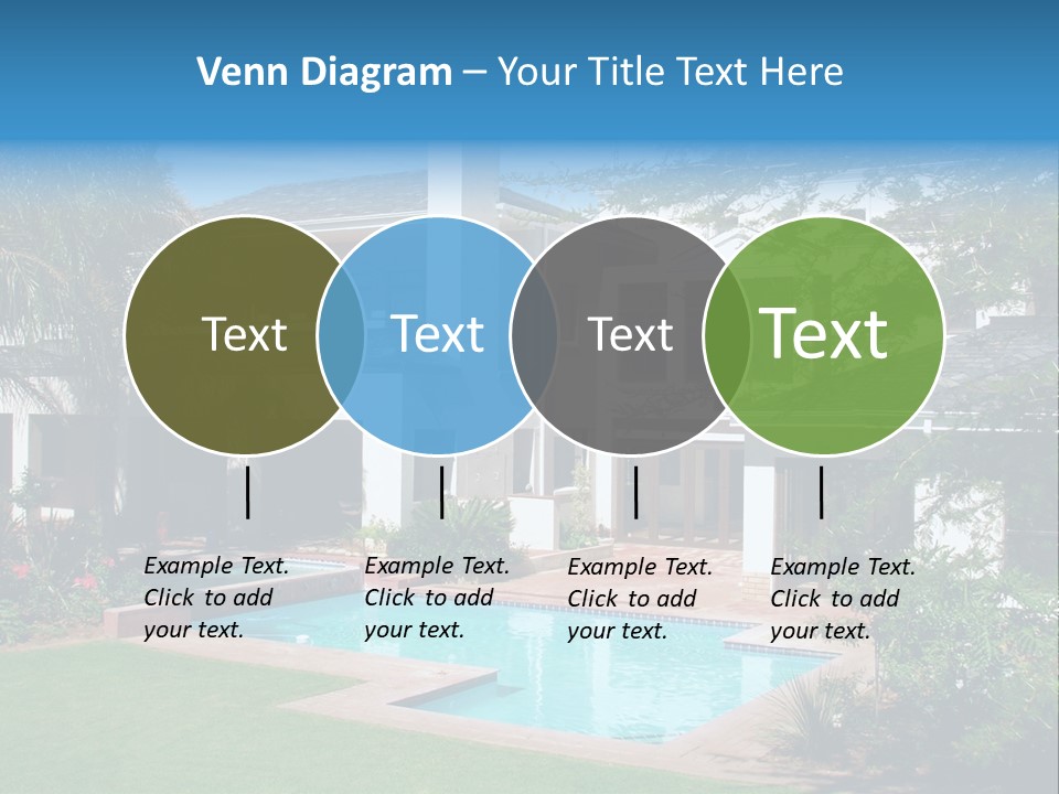 Accommodation Stairs Two PowerPoint Template
