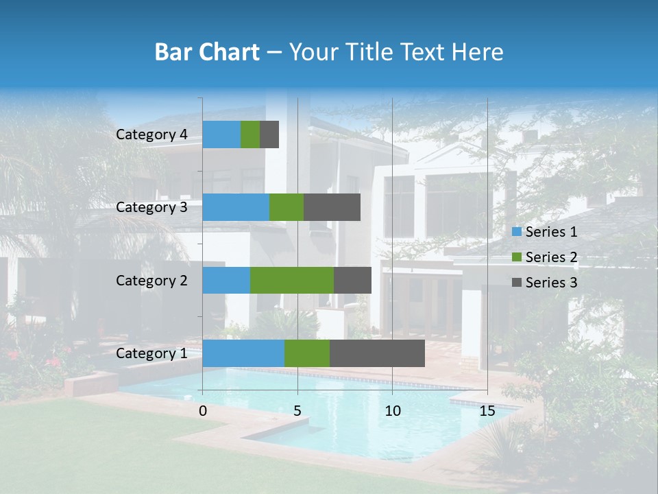 Accommodation Stairs Two PowerPoint Template
