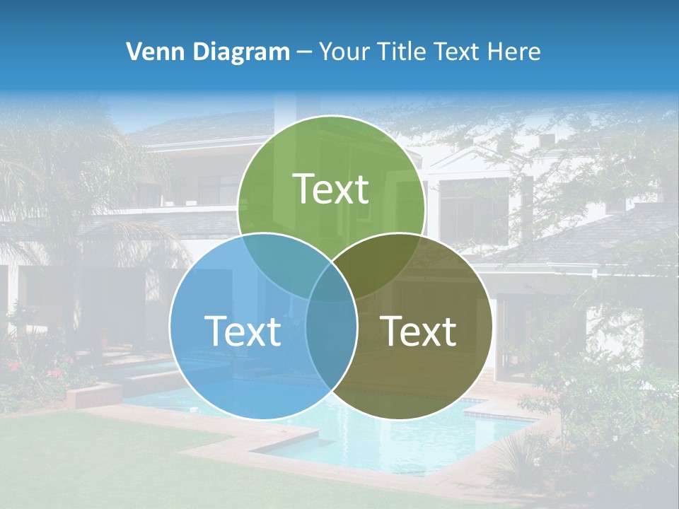 Accommodation Stairs Two PowerPoint Template