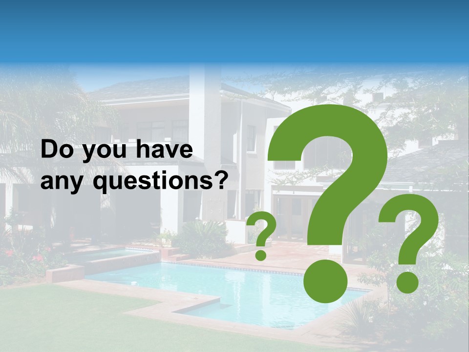 Accommodation Stairs Two PowerPoint Template