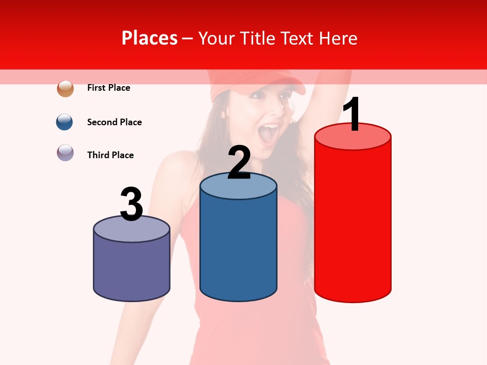 Expressive Standing Isolated PowerPoint Template