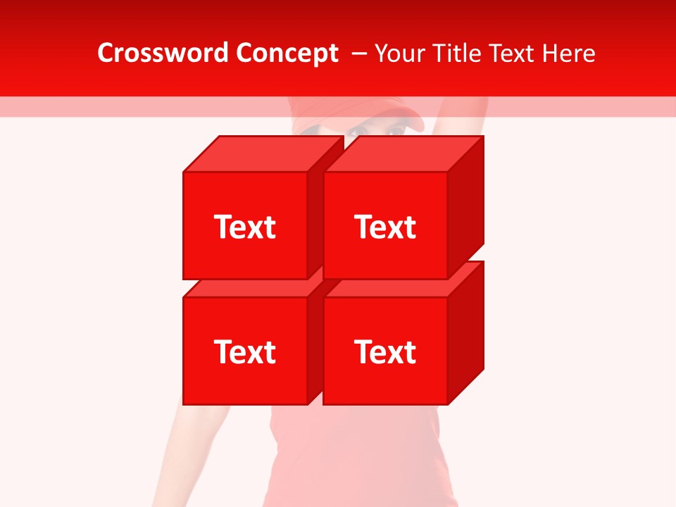 Expressive Standing Isolated PowerPoint Template