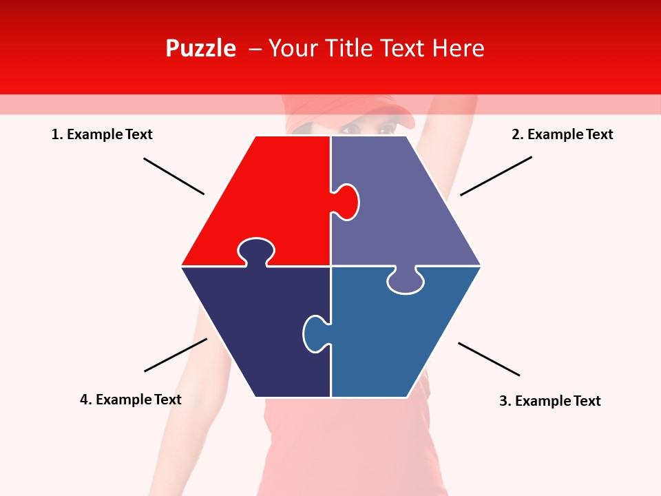 Expressive Standing Isolated PowerPoint Template