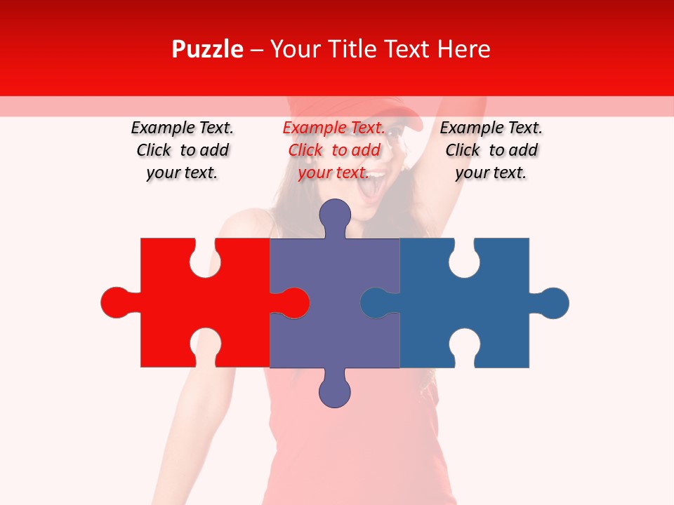 Expressive Standing Isolated PowerPoint Template