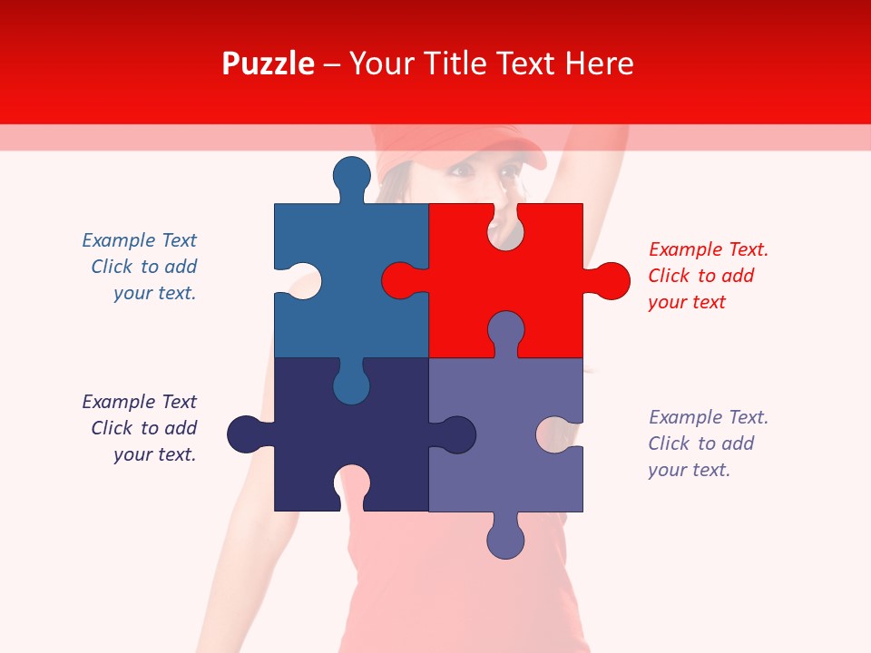 Expressive Standing Isolated PowerPoint Template