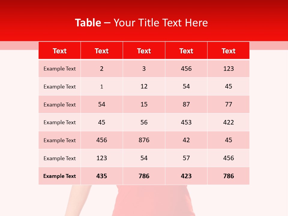 Expressive Standing Isolated PowerPoint Template