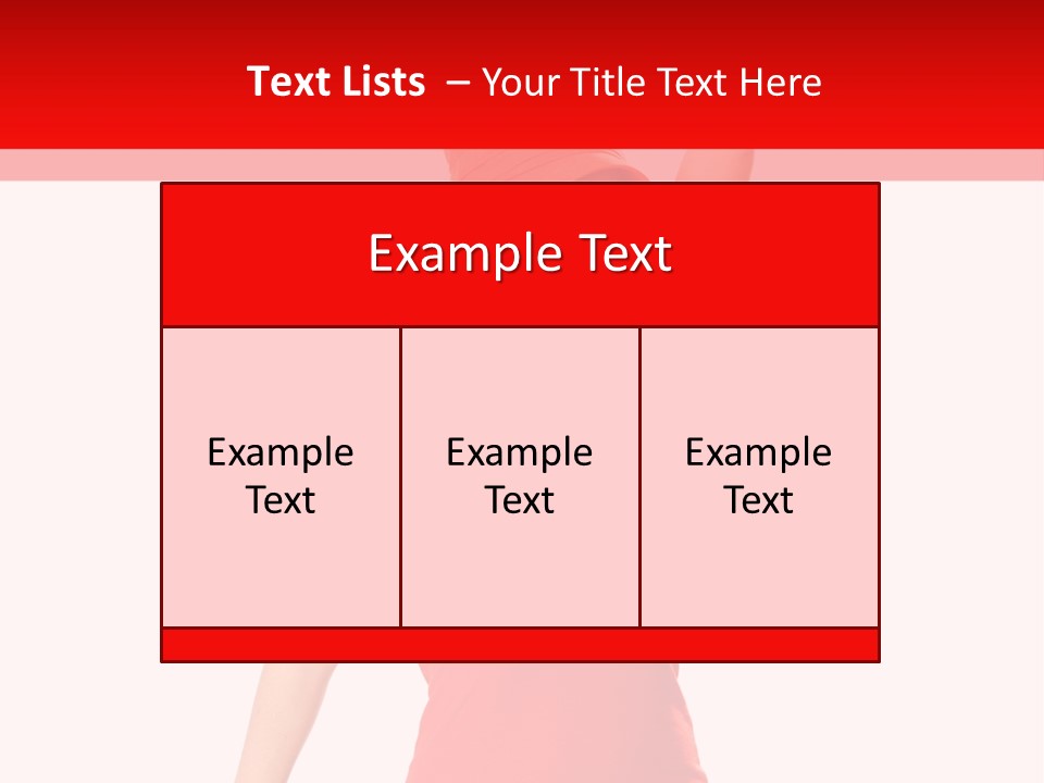 Expressive Standing Isolated PowerPoint Template