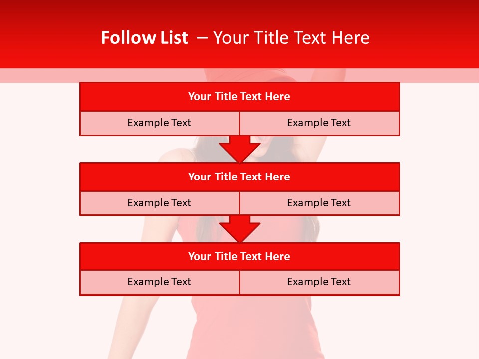 Expressive Standing Isolated PowerPoint Template