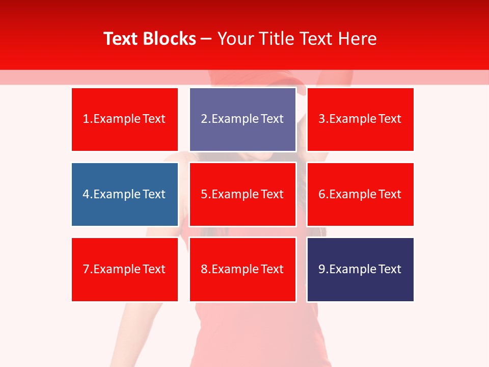 Expressive Standing Isolated PowerPoint Template