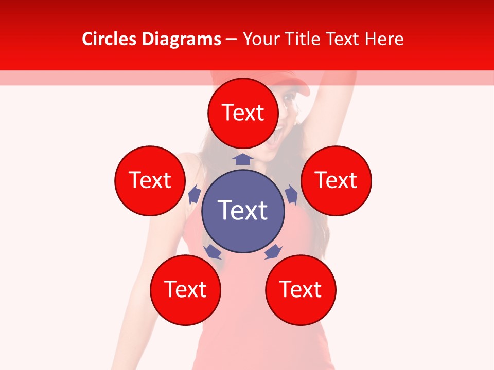 Expressive Standing Isolated PowerPoint Template